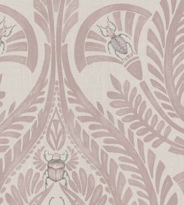 The Great Damask Wallpaper by Brand McKenzie Dusty Pink