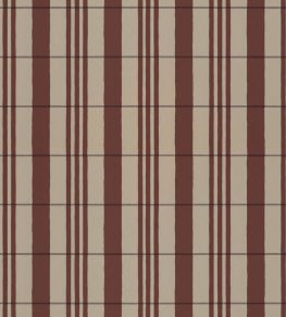 The Guards Tent Wallpaper by Langelid Von Bromssen Wine Red
