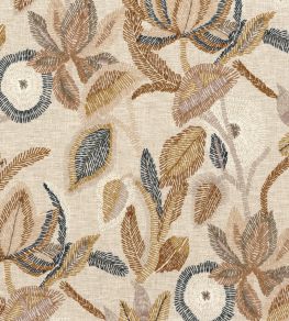 The Lost Garden Fabric by Casamance Multico Neutre The Lost Garden Fabric by Casamance Multico Neutre