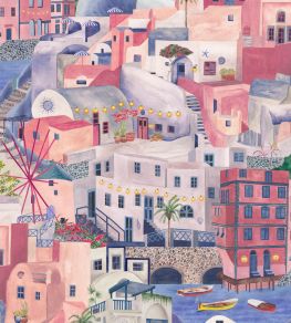 The Mediterranean Wallpaper by Brand McKenzie Lavender Rose The Mediterranean Wallpaper by Brand McKenzie Lavender Rose