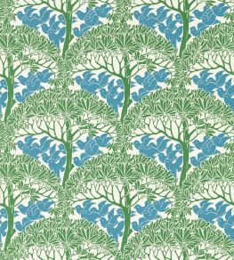 The Savaric Wallpaper by Morris & Co Garden Green The Savaric Wallpaper by Morris & Co Garden Green