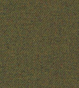 Callanish Heather Fabric by The Isle Mill Olive Callanish Heather Fabric by The Isle Mill Olive