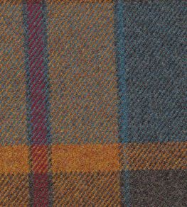 Callanish Plaid Fabric by The Isle Mill Opal