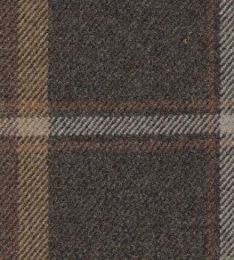 Callanish Plaid Fabric by The Isle Mill Mocha