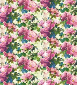 Thelmas Garden Fabric by Designers Guild Fuchsia Thelmas Garden Fabric by Designers Guild Fuchsia