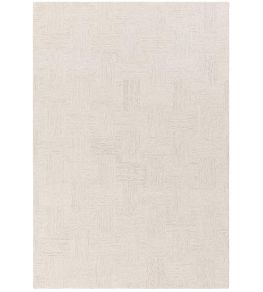 Theodore Hatch Rug by Asiatic White & Sand Theodore Hatch Rug by Asiatic White & Sand