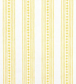 New Haven Stripe Fabric by Thibaut Yellow