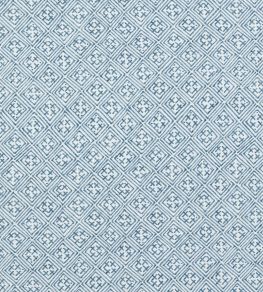 Laos Fabric by Thibaut Navy
