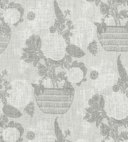 Tullamore Fabric by Thibaut Grey Tullamore Fabric by Thibaut Grey