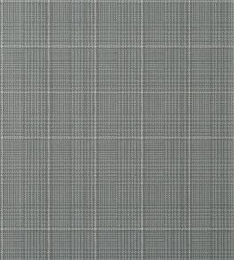 Grassmarket Check Wallpaper by Thibaut Grey
