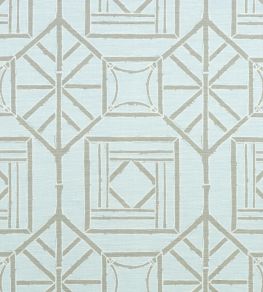 Shoji Fabric by Thibaut Aqua Shoji Fabric by Thibaut Aqua
