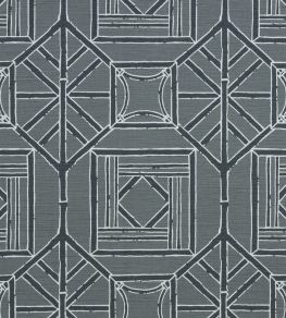Shoji Fabric by Thibaut Grey Shoji Fabric by Thibaut Grey