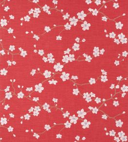 Sakura Wallpaper by Thibaut Red
