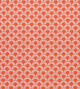 Maisie Fabric by Thibaut Coral
