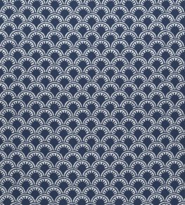 Maisie Fabric by Thibaut Navy