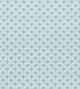 Maisie Fabric by Thibaut Aqua