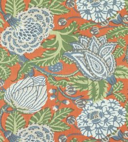 Mitford Fabric by Thibaut Orange Mitford Fabric by Thibaut Orange