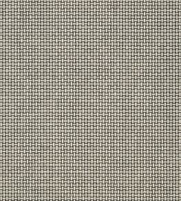 Baker Weave Wallpaper by Thibaut Black on Linen
