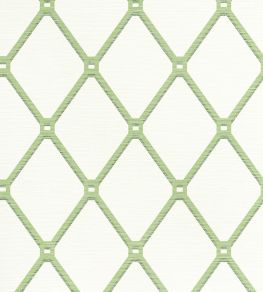 Easom Trellis Wallpaper by Thibaut Green