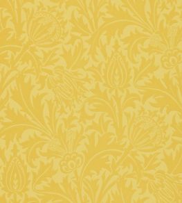 Thistle Wallpaper by Morris & Co Gold