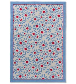 Thorncliff Daisy Outdoor Rug by Brink & Campman Sky Blue Thorncliff Daisy Outdoor Rug by Brink & Campman Sky Blue