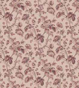 Thorny Vine Fabric by Zoffany Rouge Thorny Vine Fabric by Zoffany Rouge