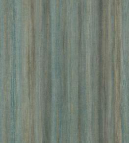Painted Stripe Wallpaper by Threads Teal