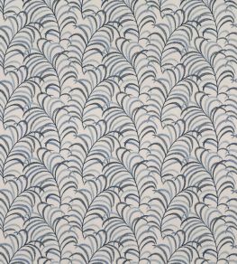Tibby Fabric by Clarke & Clarke Midnight