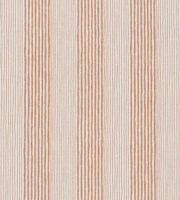 Ticking Fabric by Fermoie Orange Ticking Fabric by Fermoie Orange