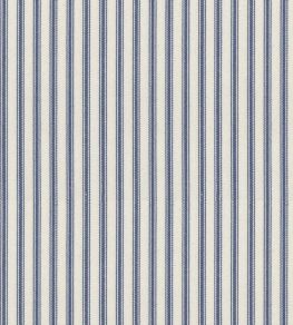 Ticking Stripe 1 Fabric by Ian Mankin Airforce