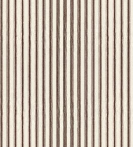 Ticking Stripe 1 Fabric by Ian Mankin Brown Ticking Stripe 1 Fabric by Ian Mankin Brown