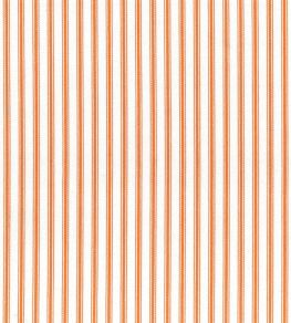 Ticking Stripe 1 Fabric by Ian Mankin Orange Ticking Stripe 1 Fabric by Ian Mankin Orange