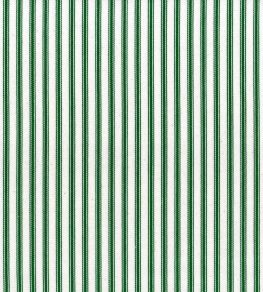 Ticking Stripe 1 Fabric by Ian Mankin Racing Green Ticking Stripe 1 Fabric by Ian Mankin Racing Green