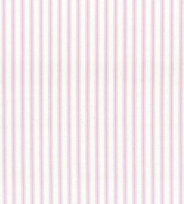 Ticking Stripe 1 Fabric by Ian Mankin Rose