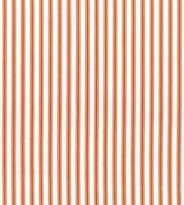 Ticking Stripe 1 Fabric by Ian Mankin Rust Ticking Stripe 1 Fabric by Ian Mankin Rust