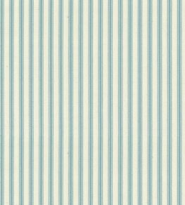 Ticking Stripe 1 Fabric by Ian Mankin Seagreen Ticking Stripe 1 Fabric by Ian Mankin Seagreen