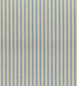 Ticking Stripe 1 Rustic Fabric by Ian Mankin Petrol Blue Ticking Stripe 1 Rustic Fabric by Ian Mankin Petrol Blue