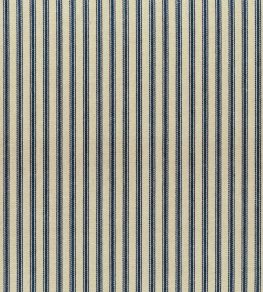 Ticking Stripe 1 Rustic Fabric by Ian Mankin Storm Ticking Stripe 1 Rustic Fabric by Ian Mankin Storm