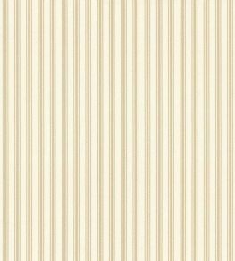 Ticking Stripe Wallpaper by Ian Mankin Cream