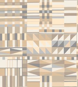 Tiebele Wallpaper by Jannelli&Volpi Tan Tiebele Wallpaper by Jannelli&Volpi Tan