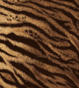 Tiger Fabric by Arley House Caramel Tiger Fabric by Arley House Caramel