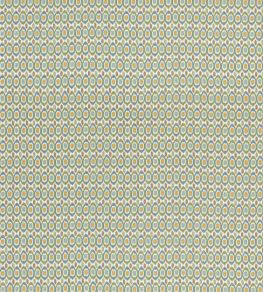 Tigris Fabric by GP & J Baker Emerald/Blue Tigris Fabric by GP & J Baker Emerald/Blue