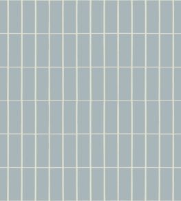 Tiiliskivi Wallpaper by Marimekko Blue