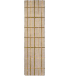 Tiiliskivi Runner Rug by Marimekko Bronze Yellow Tiiliskivi Runner Rug by Marimekko Bronze Yellow