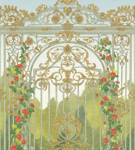Tijou Gate Mural by Cole & Son Spring