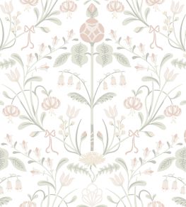 Till Carl Wallpaper by Sandberg Powder Pink