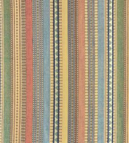 Tilton Stripe Fabric by Ian Sanderson Iberian Tile Tilton Stripe Fabric by Ian Sanderson Iberian Tile