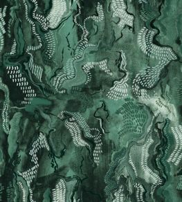 Timeless Stones Wallpaper by Coordonne Green Timeless Stones Wallpaper by Coordonne Green
