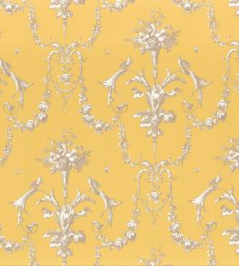 Tissu Corne D'Abondance Fabric by Camengo Jaune Soleil