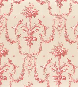 Tissu Corne D'Abondance Fabric by Camengo Rouge Carmin